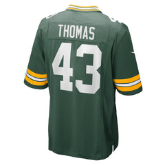 NFL Green Bay Packers Kiondre Thomas Game Player Jersey