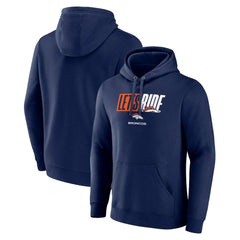 NFL Denver Broncos Let's Ride Pullover Hoodie
