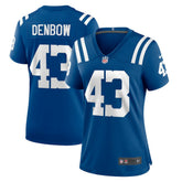 NFL Indianapolis Colts Trevor Denbow Women's Game Player Jersey