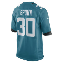 NFL Jacksonville Jaguars Montaric Brown Game Player Jersey