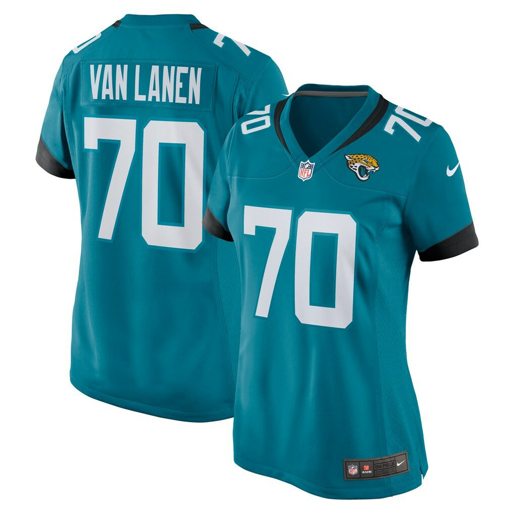NFL Jacksonville Jaguars Cole Van Lanen Women's Game Player Jersey