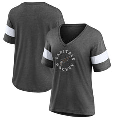 Washington Capitals Fanatics Women's Special Edition 2.0 Ring The Alarm V-Neck T-Shirt