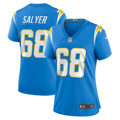 NFL Los Angeles Chargers Jamaree Salyer Women's Game Player Jersey