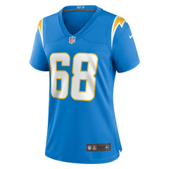 NFL Los Angeles Chargers Jamaree Salyer Women's Game Player Jersey