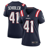 NFL New England Patriots Brenden Schooler Women's Game Jersey