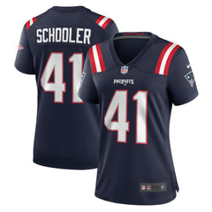 NFL New England Patriots Brenden Schooler Women's Game Jersey
