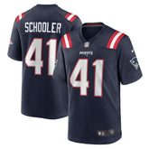 NFL New England Patriots Brenden Schooler Game Player Jersey