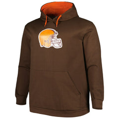 NFL Cleveland Browns Big & Tall Logo Pullover Hoodie