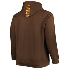 NFL Cleveland Browns Big & Tall Logo Pullover Hoodie