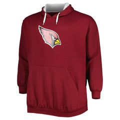 NFL Arizona Cardinals Big & Tall Logo Pullover Hoodie
