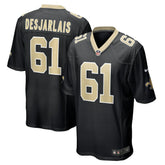 NFL New Orleans Saints Drew Desjarlais Game Player Jersey
