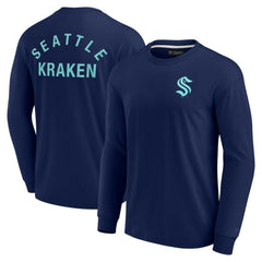 Seattle Kraken Fanatics Unisex Elements Super Soft Long Sleeve T-Shirt