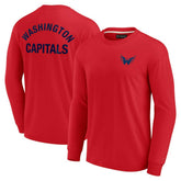 Washington Capitals Fanatics Unisex Elements Super Soft Long Sleeve T-Shirt