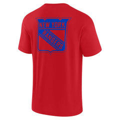New York Rangers Fanatics Unisex Elements Super Soft Short Sleeve T-Shirt