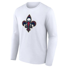 New Orleans Pelicans Alternate Logo Long Sleeve T-Shirt - White online