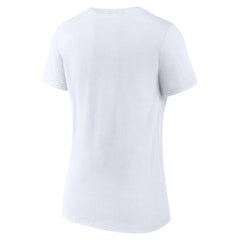 Indiana Pacers Women's Alternate Logo V-Neck T-Shirt - White for sale
