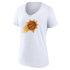 Phoenix Suns Women's Alternate Logo V-Neck T-Shirt - White cheap