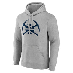 Denver Nuggets Alternate Logo Pullover Hoodie sale - Gray outlet