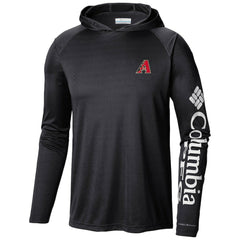 Arizona Diamondbacks Terminal Tackle Long Sleeve Hoodie T-Shirt - Black | Columbia
