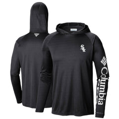 Chicago White Sox Terminal Tackle Long Sleeve Hoodie T-Shirt - Black | Columbia