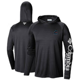 Miami Marlins Terminal Tackle Long Sleeve Hoodie T-Shirt - Black | Columbia