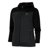 NFL Washington Commanders Antigua Women's Tonal Logo Protect Full-Zip Hoodie Jacket
