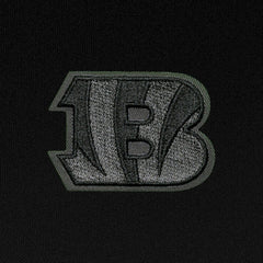 NFL Cincinnati Bengals Antigua Tonal Logo Generation Quarter-Zip Pullover Top