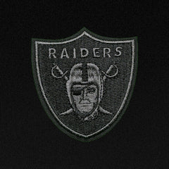 NFL Las Vegas Raiders Antigua Tonal Logo Generation Quarter-Zip Pullover Top
