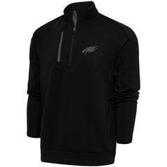 NFL Philadelphia Eagles Antigua Tonal Logo Generation Quarter-Zip Pullover Top