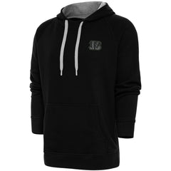 NFL Cincinnati Bengals Antigua Tonal Logo Victory Pullover Hoodie