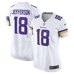 NFL Minnesota Vikings Justin Jefferson Women's Game Player Jersey