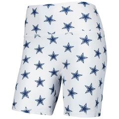 NFL Dallas Cowboys Women's Allover Print Biker Shorts