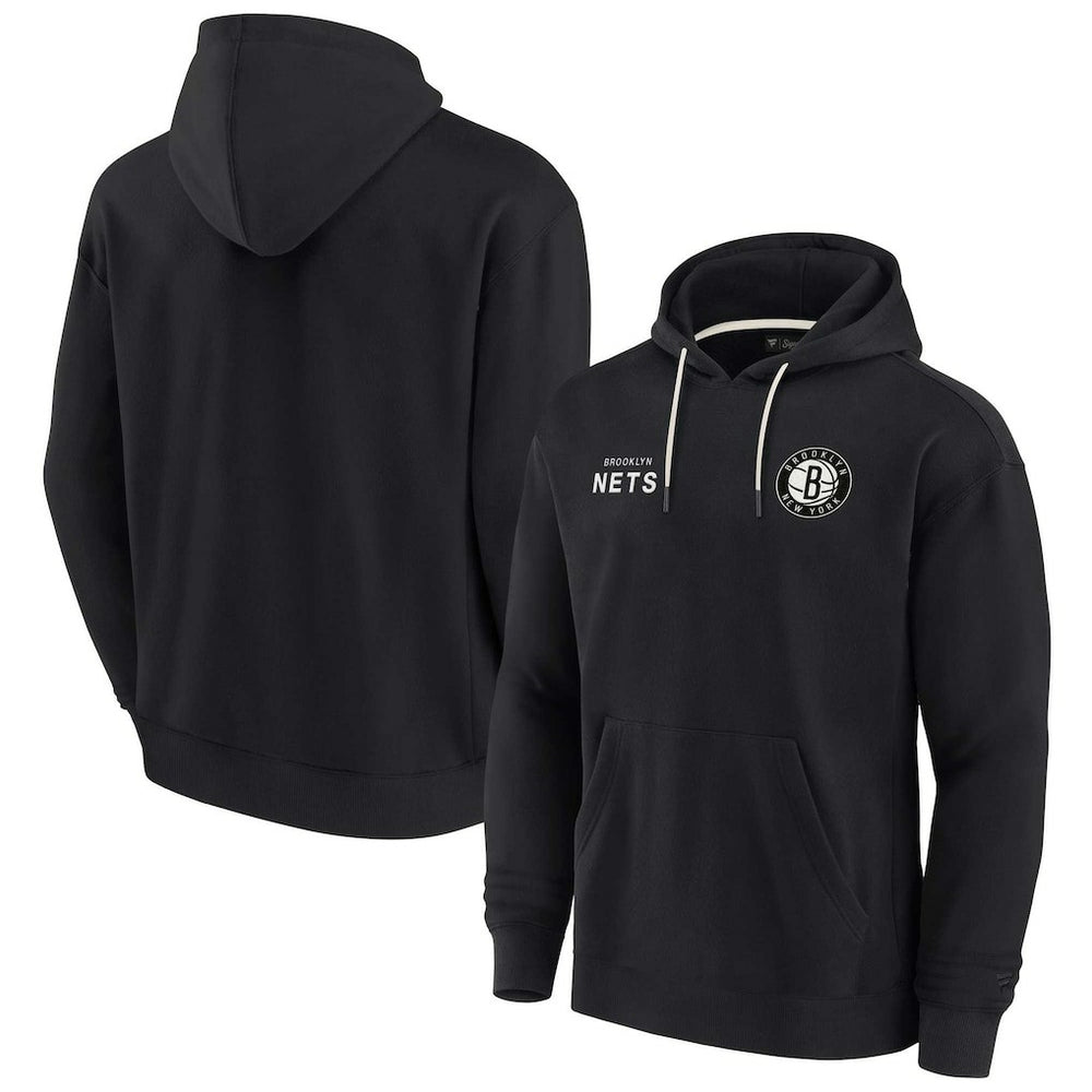 Brooklyn Nets Unisex Elements Super Soft Fleece Pullover Hoodie - Black | Fanatics online