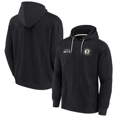 Brooklyn Nets Unisex Elements Super Soft Fleece Pullover Hoodie - Black | Fanatics online