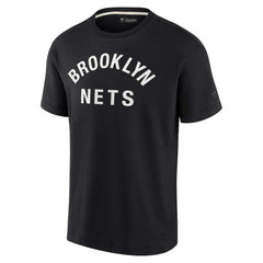 Brooklyn Nets Unisex Elements Super Soft Short Sleeve T-Shirt - Black | Fanatics cheap