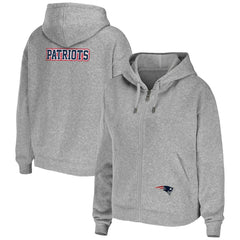 NFL New England Patriots WEAR by Erin Andrews Women's Team Full-Zip Hoodie