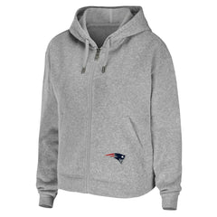 NFL New England Patriots WEAR by Erin Andrews Women's Team Full-Zip Hoodie