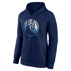 Minnesota Timberwolves Women's Gradient Logo Pullover Hoodie - Navy cheap