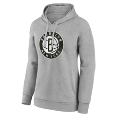 Brooklyn Nets Women's Alternate Logo Pullover Hoodie - Gray sale