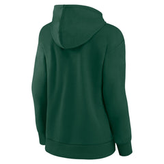Milwaukee Bucks Women's Alternate Logo Pullover Hoodie - Hunter Green discount