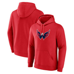 Washington Capitals Fanatics Primary Logo Pullover Hoodie