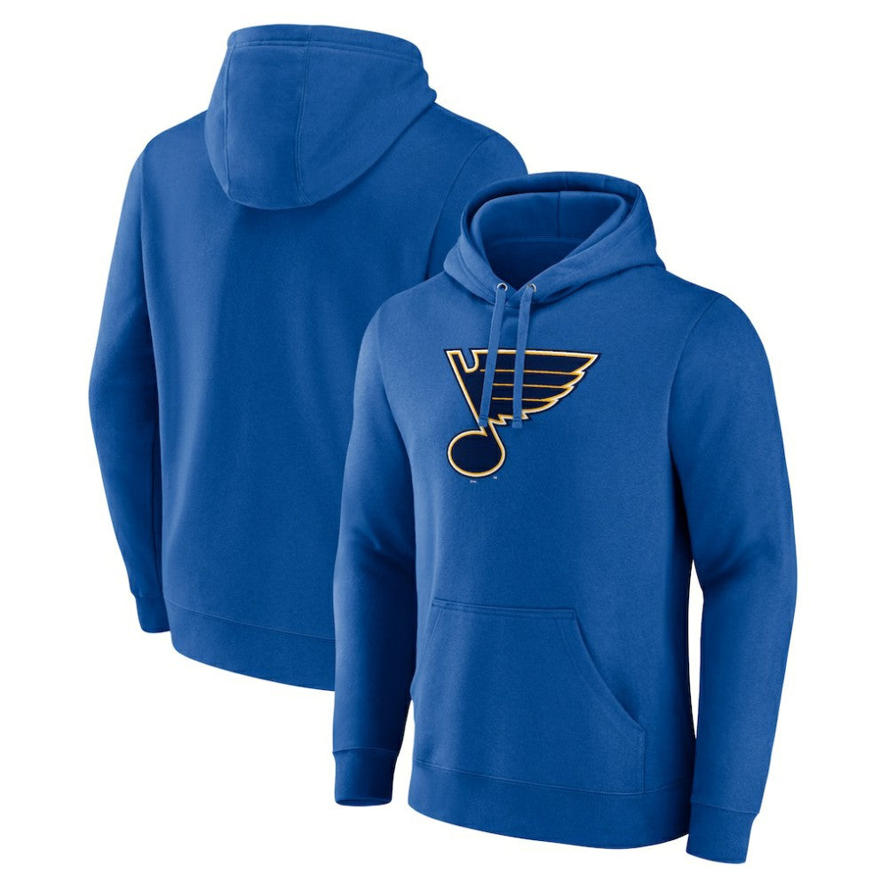 St. Louis Blues Fanatics Primary Logo Pullover Hoodie