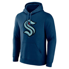 Seattle Kraken Fanatics Primary Logo Pullover Hoodie