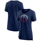 Washington Wizards Women's Gradient Logo Tri-Blend T-Shirt - Heather Navy cheap