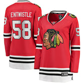 MacKenzie Entwistle Chicago Blackhawks Fanatics Women's Home Breakaway Player Jersey
