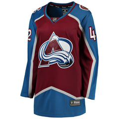 Josh Manson Colorado Avalanche Fanatics Women's Home Breakaway Player Jersey