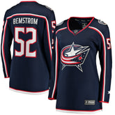 Emil Bemstrom Columbus Blue Jackets Fanatics Women's Home Breakaway Player Jersey