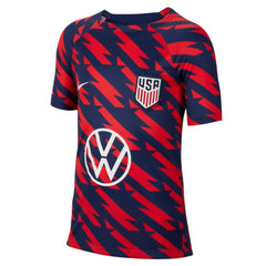 USMNT Youth 2023/24 Academy Pro Performance Pre-Match Top / Soccer For sale