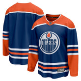 Edmonton Oilers Fanatics Home Breakaway Blank Jersey