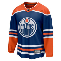 Edmonton Oilers Fanatics Home Breakaway Blank Jersey